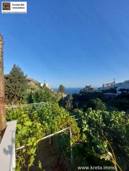 Kerames Wohnen mit unverbaubarem Meerblick in Kerame, Kreta Ihr Traumhaus in ruhiger Lage Haus kaufen